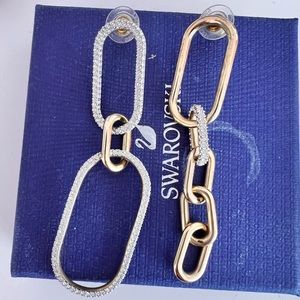 swarovski dropped earing